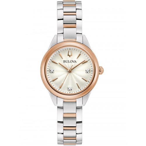 Bulova 98P200 Sutton ladies 28mm 3ATM